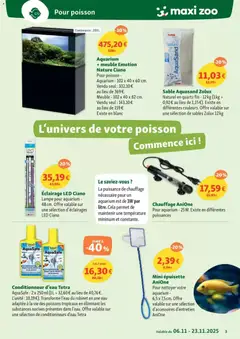 Prévisualisation de Catalogue du magasin Maxi ZOO formulaire valide 06/11/2025 | Page: 3