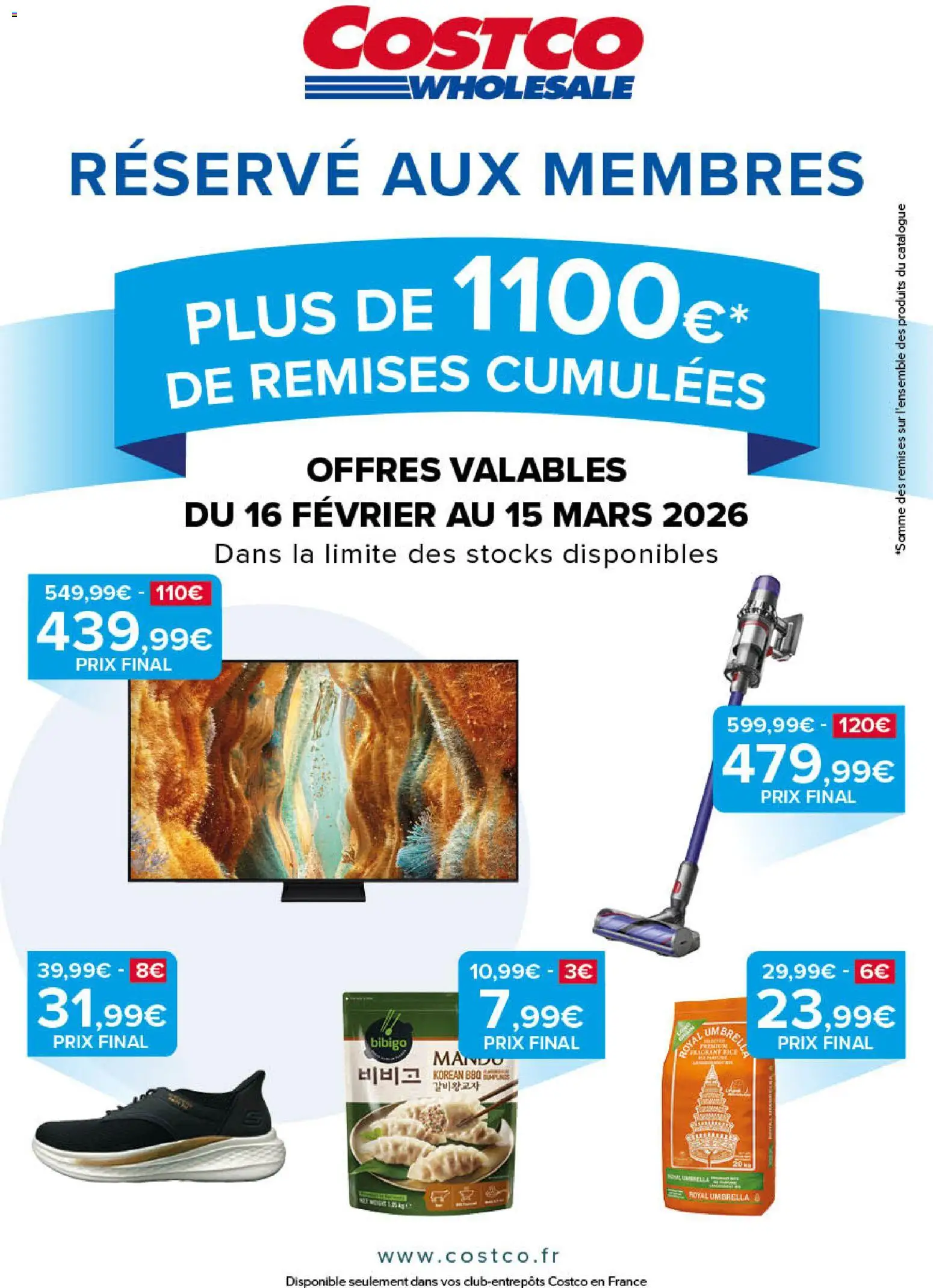 Prévisualisation de Catalogue du magasin Costco formulaire valide 16/02/2026