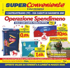 Anteprima dell'opuscolo SuperConveniente volantino Castelvetrano dal negozio SuperConveniente valido da 06/03/2026