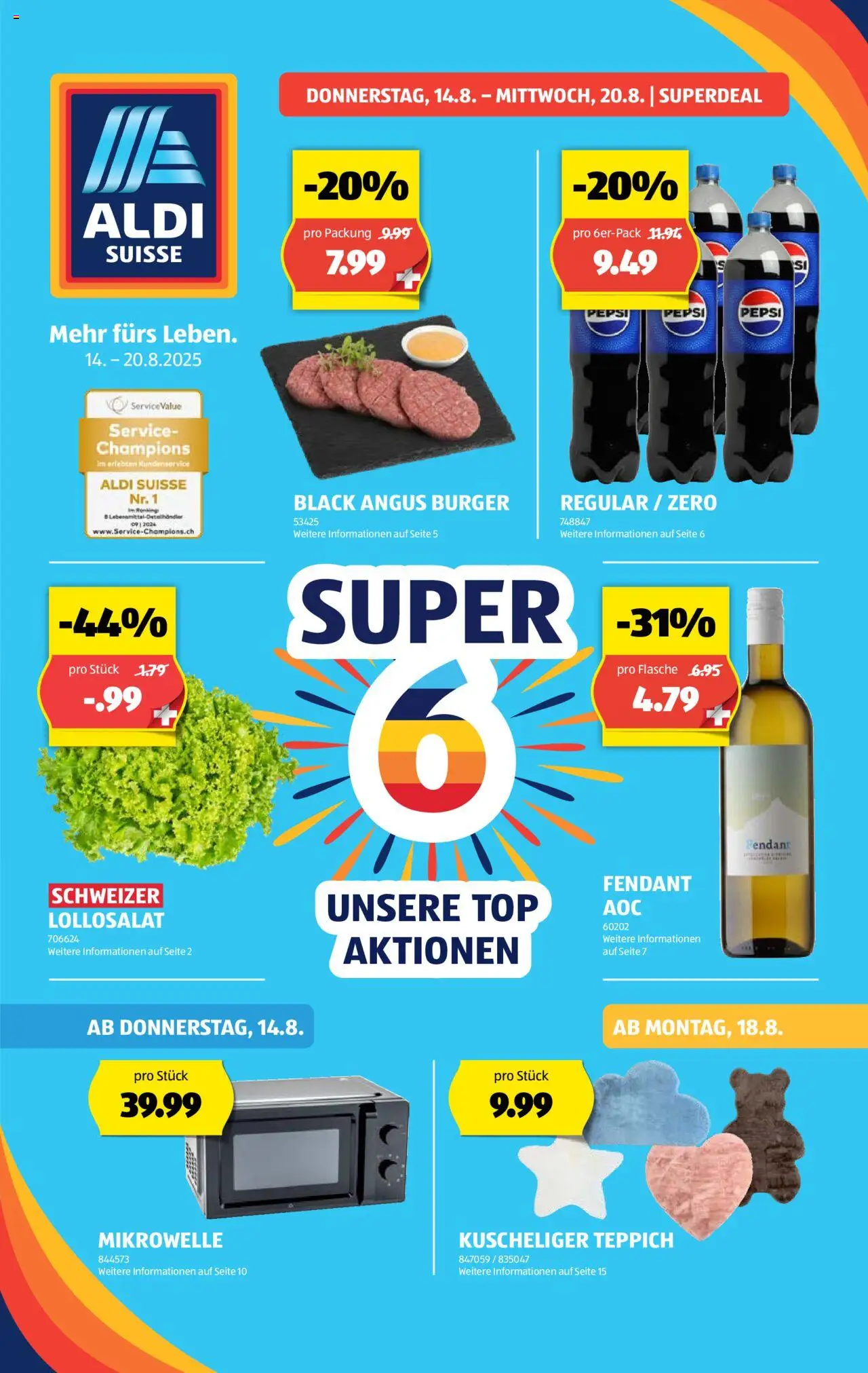 Aldi Aktionen ab 14.08.2025 - Seitennummer 1
