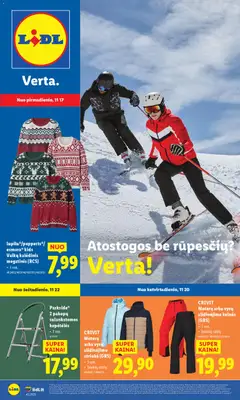 LIDL parduotuvės leidinio Leidinys - Atostogos be rūpesčiu? galiojančio nuo 2025.11.17 peržiūra