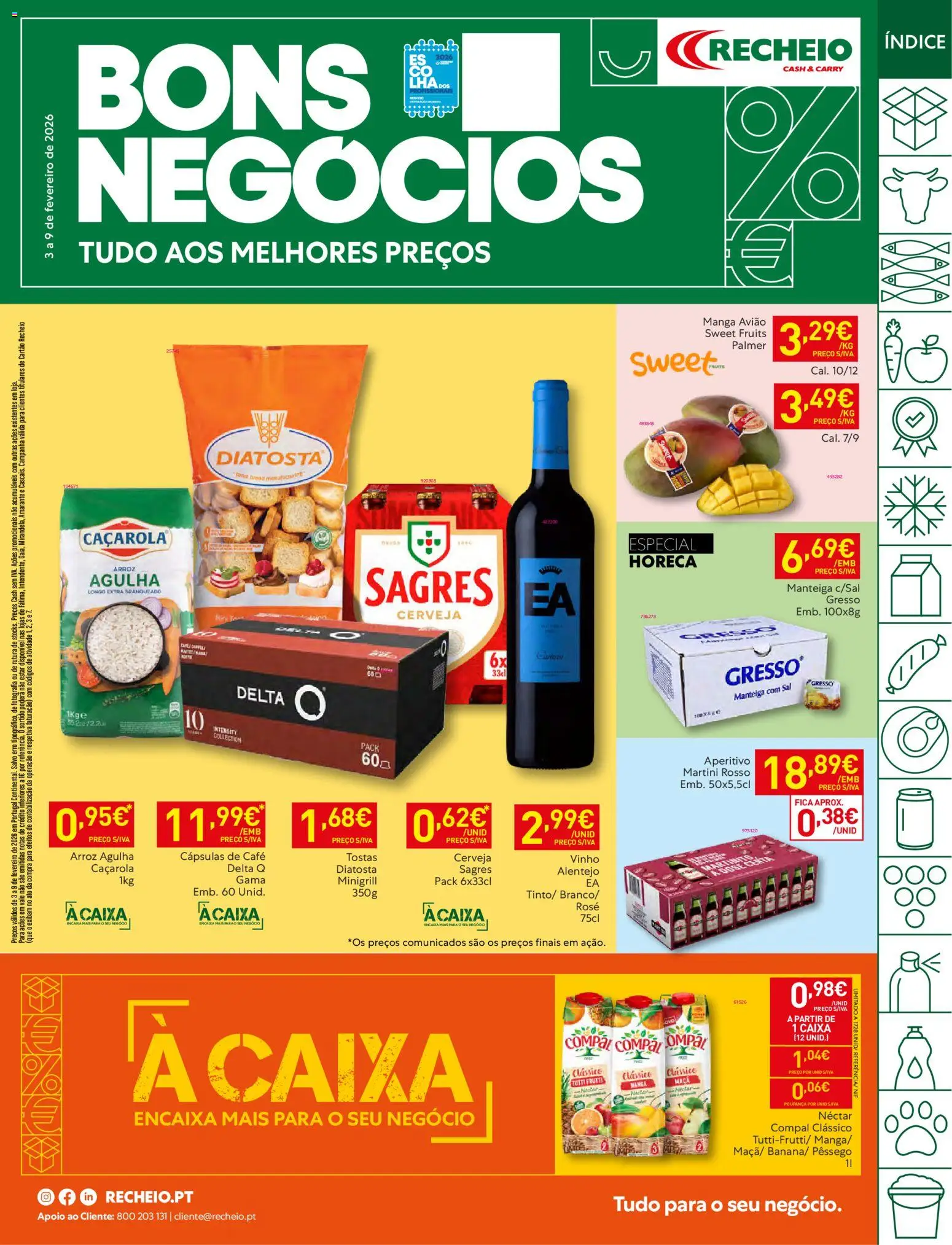 Pré-visualização do folheto da loja Recheio válida a partir de 03/02/2026