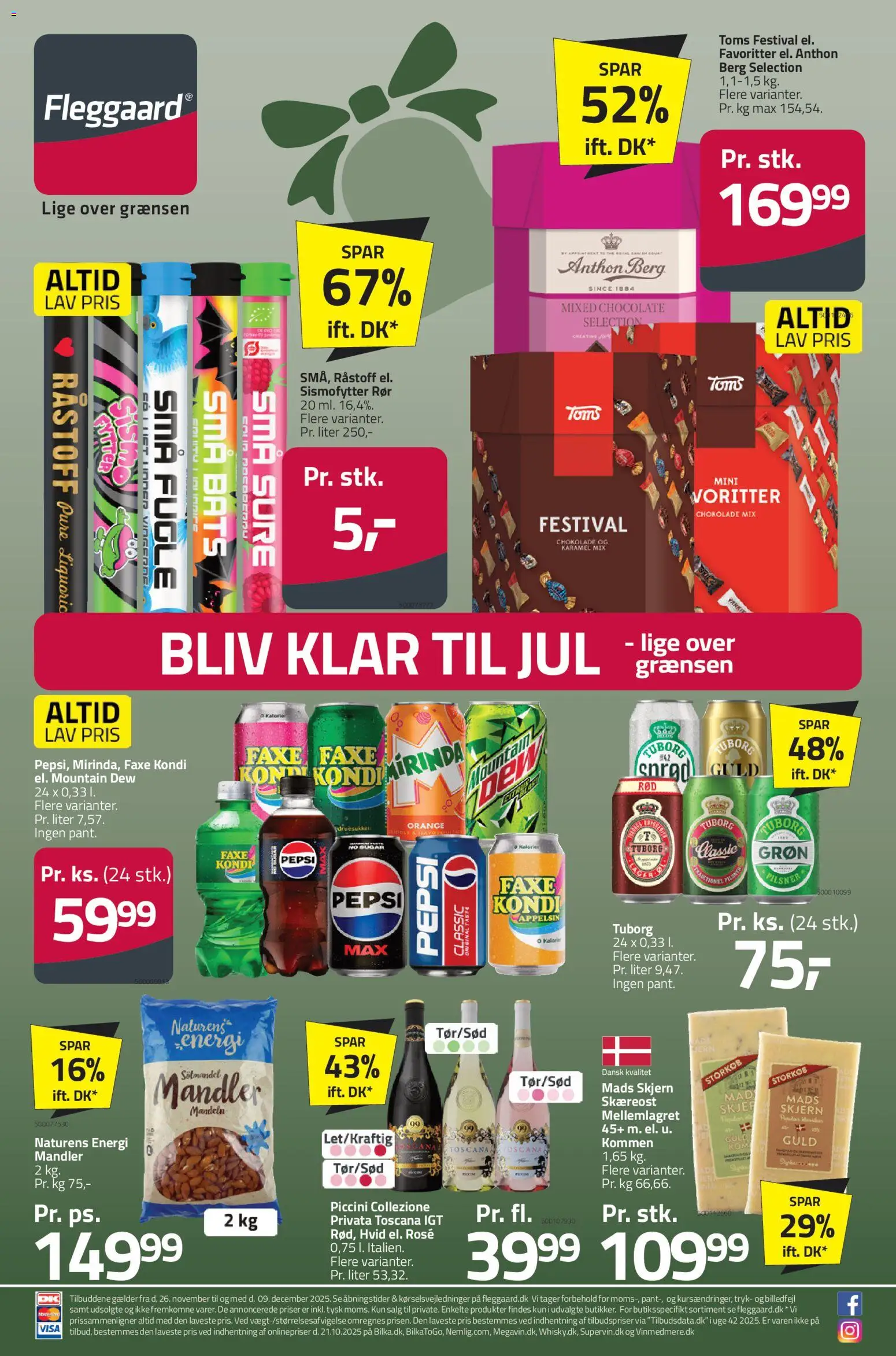 Eksempel på tilbudsavis Tilbudsavis fra butik Fleggaard gyldig fra 26/11/2025