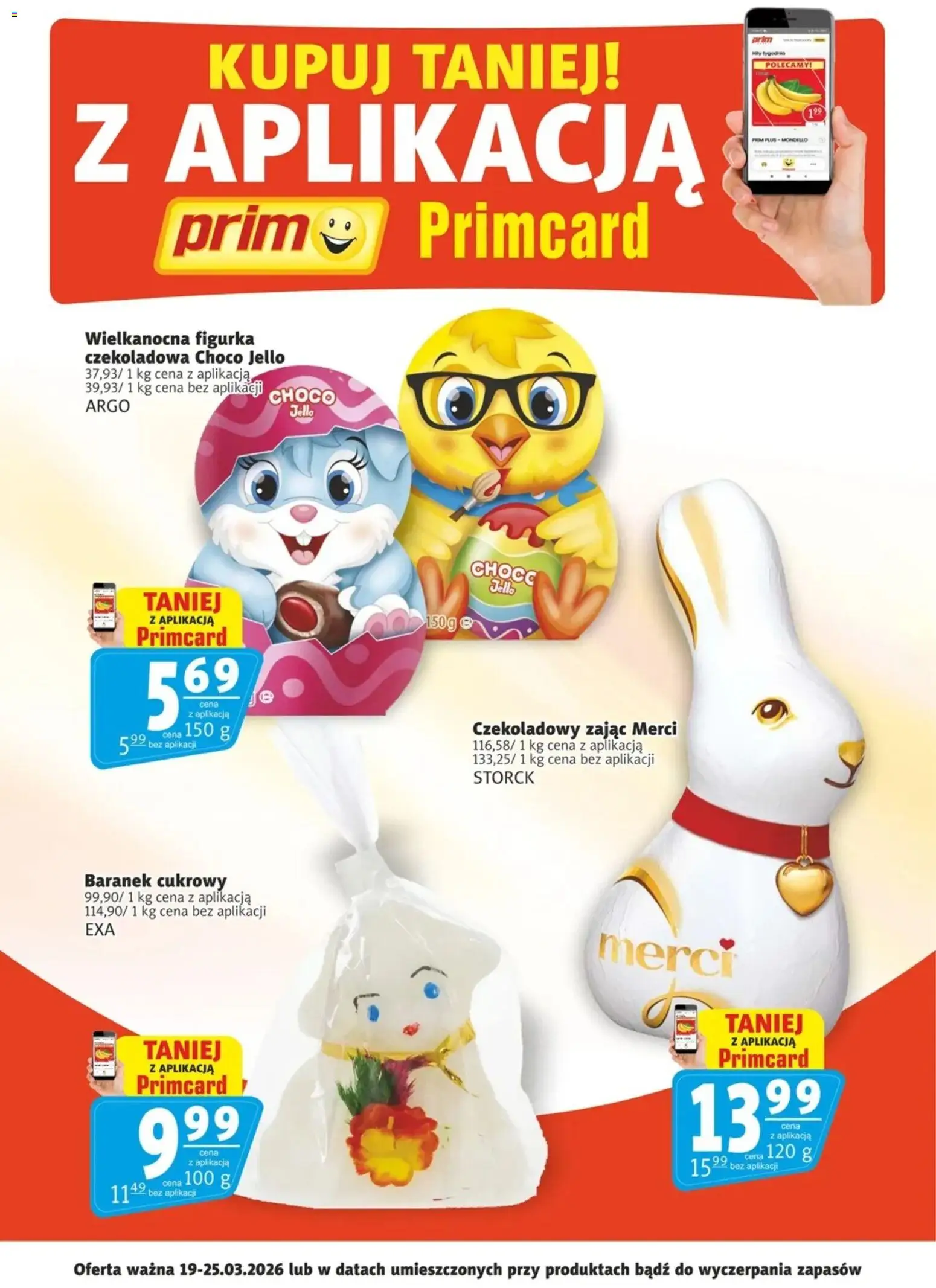 Pogląd gazetki "Prim Market promocje - Primcard" ze sklepu Prim Market ważnej od 19.03.2026
