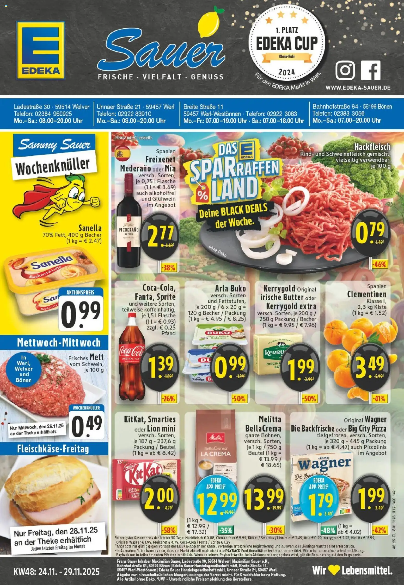 Vorschau von dem Prospekt des Geschäftes Edeka, gültig ab dem 23.11.2025