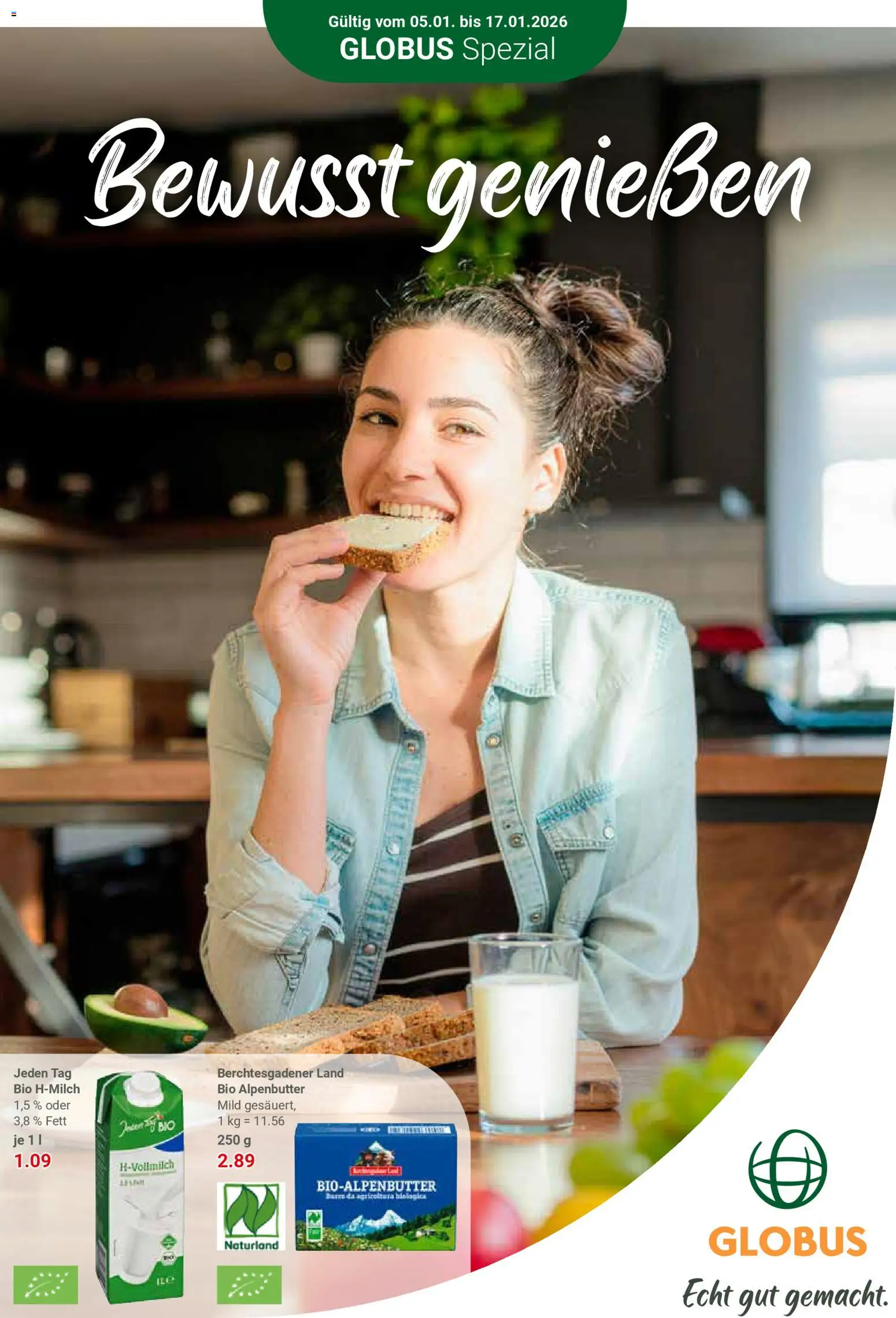 Vorschau von dem Prospekt des Geschäftes Globus, gültig ab dem 05.01.2026