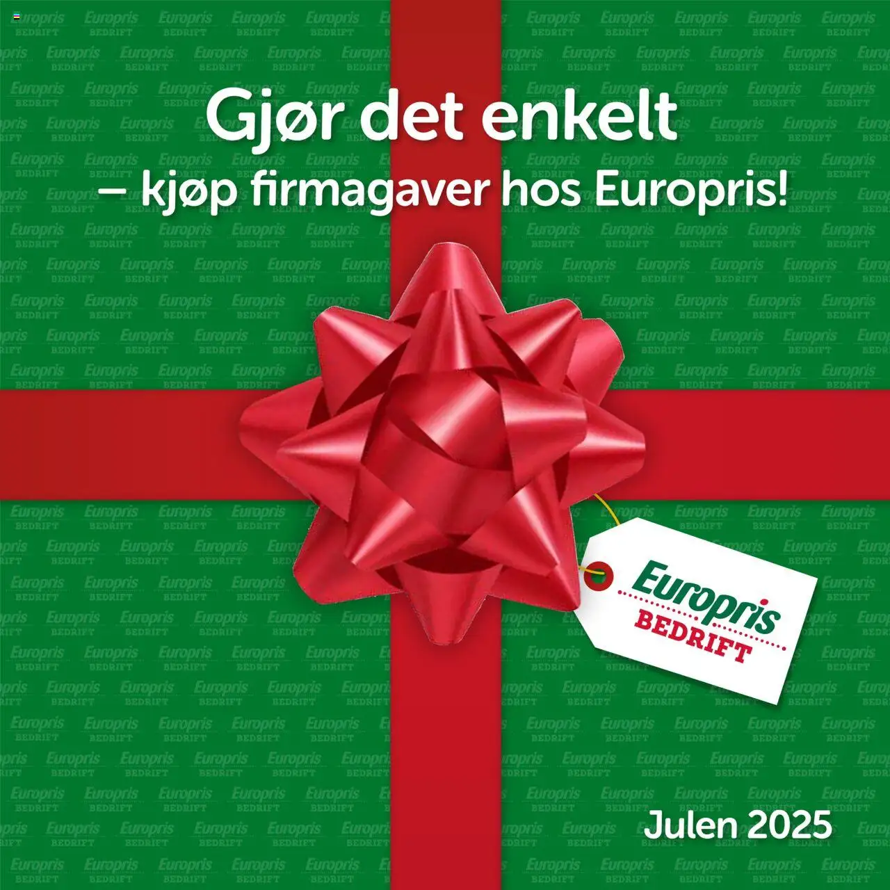 Julekatalog Europris gyldig fra 20/09/2025 - Sidenummer 1