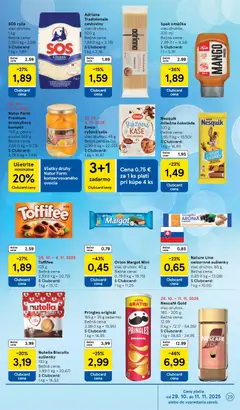 Náhľad Tesco letáku platného od 29.10.2025 | Strana: 29