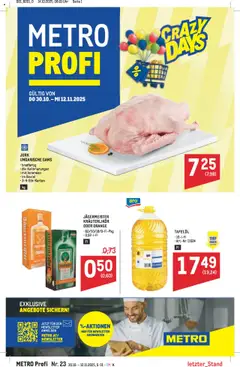 Vorschau der Angebote: Metro Angebote Profi gültig ab 30.10.2025