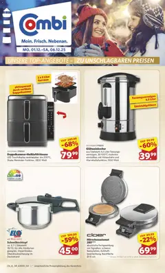 Vorschau von dem Prospekt des Geschäftes Combi, gültig ab dem 01.12.2025