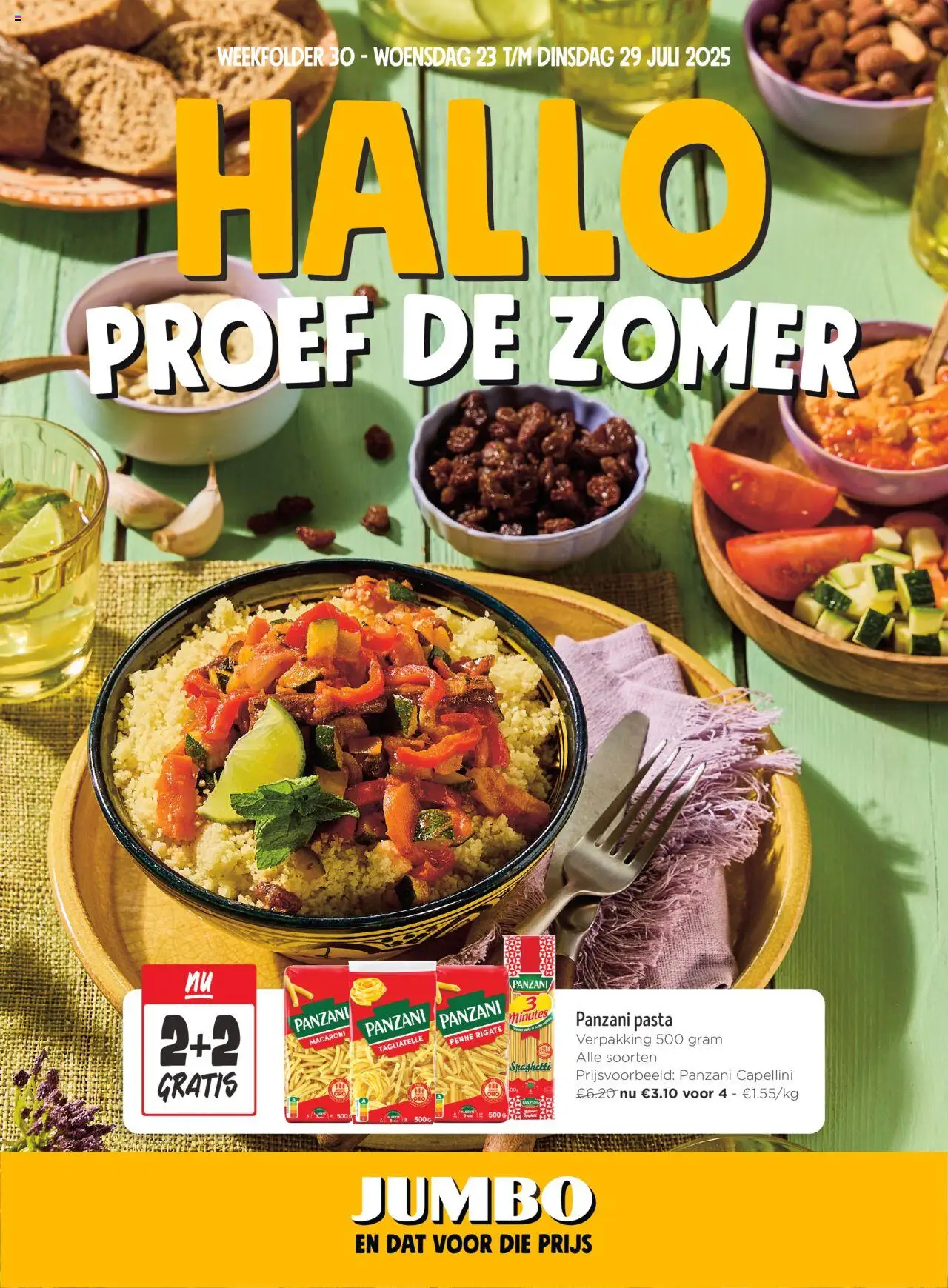 JUMBO shop Folder / Publicité geldig vanaf 23/07/2025 - Paginanummer 1