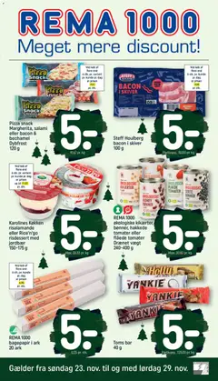 Eksempel på tilbudsavis Black Friday fra butik Rema 1000 gyldig fra 22/11/2025