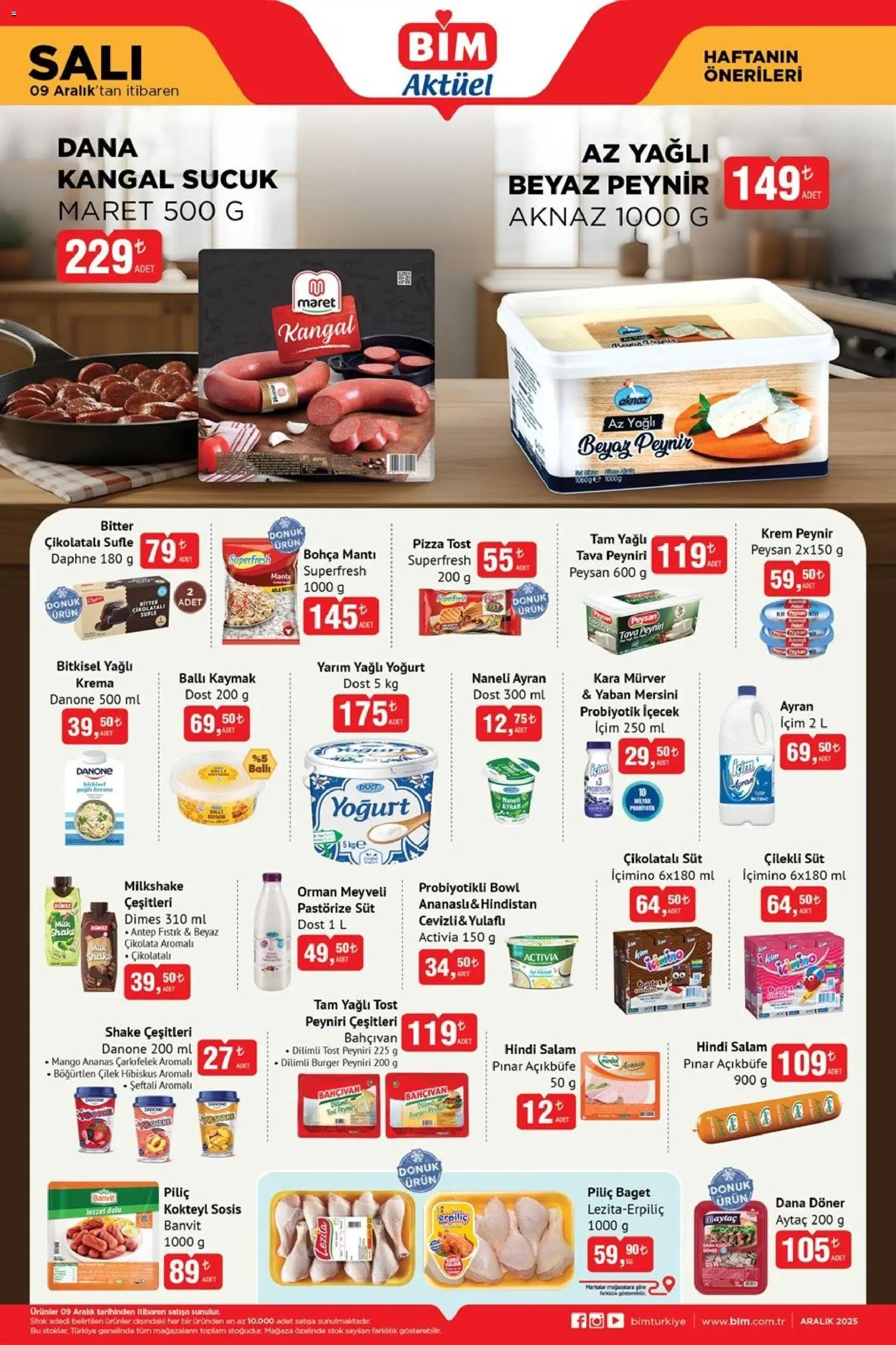 BİM Katalog 09.12.2025 - Broşürünün önizlemesi