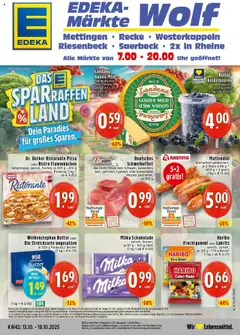 Vorschau von dem Prospekt des Geschäftes Edeka, gültig ab dem 13.10.2025