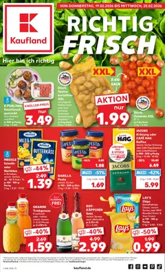 Vorschau von dem Prospekt des Geschäftes Kaufland, gültig ab dem 19.02.2026