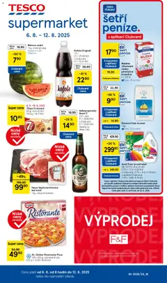Náhled nabídky: Tesco Supermarket platný od 06.08.2025