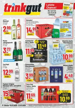 Vorschau von dem Prospekt des Geschäftes Trinkgut, gültig ab dem 16.03.2026