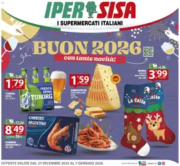 Anteprima dell'opuscolo Volantino Iper Crotone dal negozio SISA valido da 27/12/2025