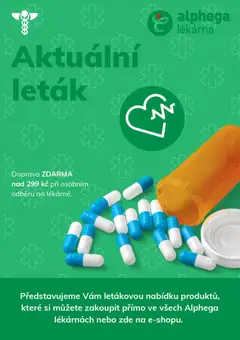Náhled nabídky: Alphega lékárna Leták platný od 06.02.2026