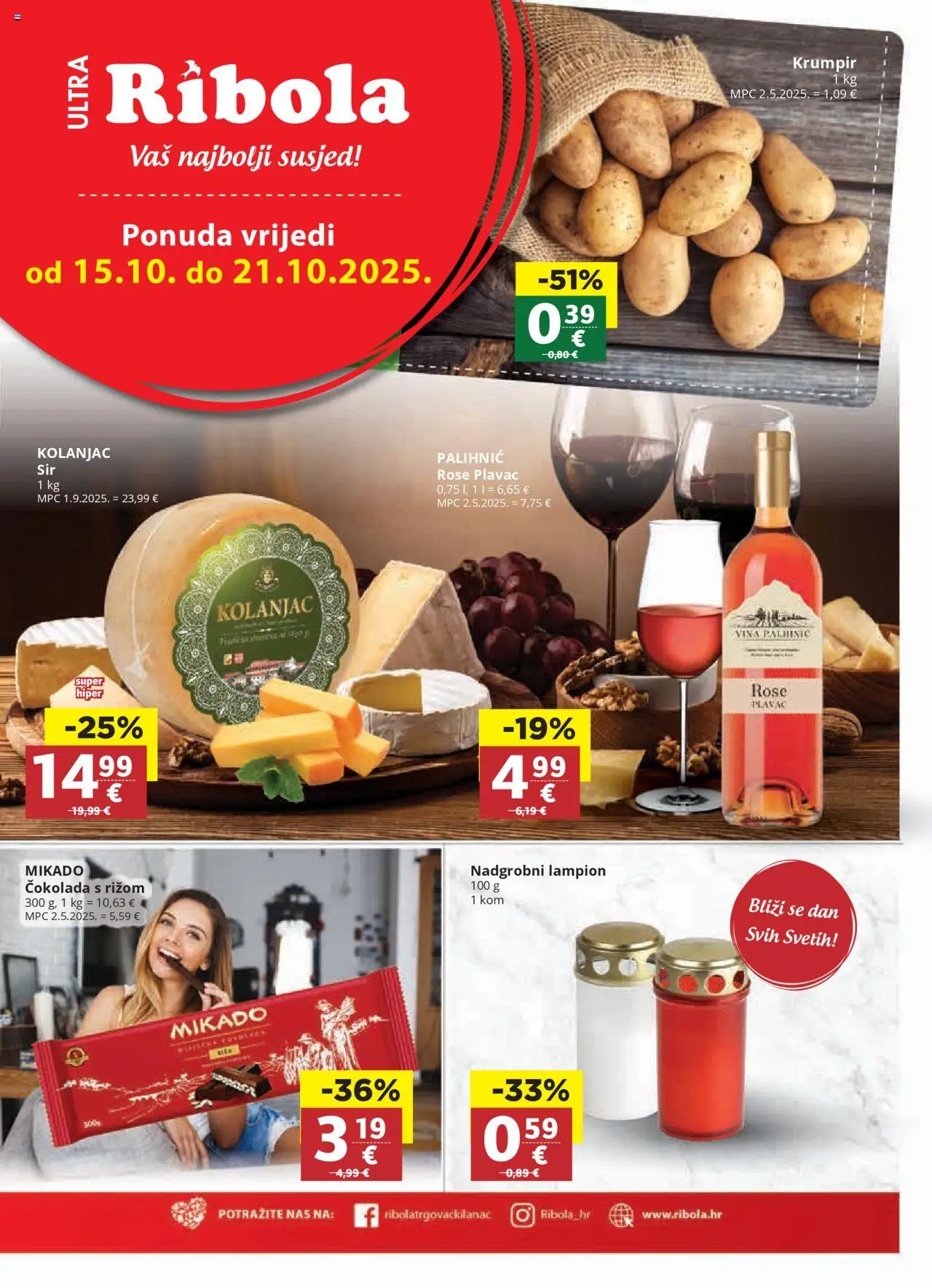 Ribola aktualni Katalog vrijedi od 15.10.2025 - tjedna akcija broj stranice 1