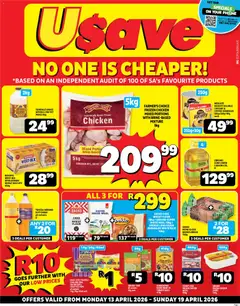 Preview of Usave flyer valid from 13/04/2026