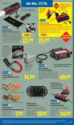 Vorschau von dem Prospekt des Geschäftes Lidl, gültig ab dem 27.10.2025 | Seite: 33