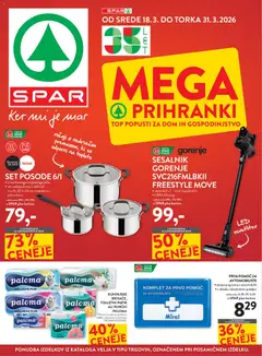 Predogled kataloga iz trgovine Spar veljaven od 18.03.2026
