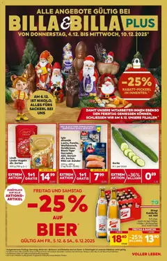 Vorschau der Angebote: Billa BILLA: Flugblatt gültig bei BILLA & BILLA PLUS gültig ab 03.12.2025
