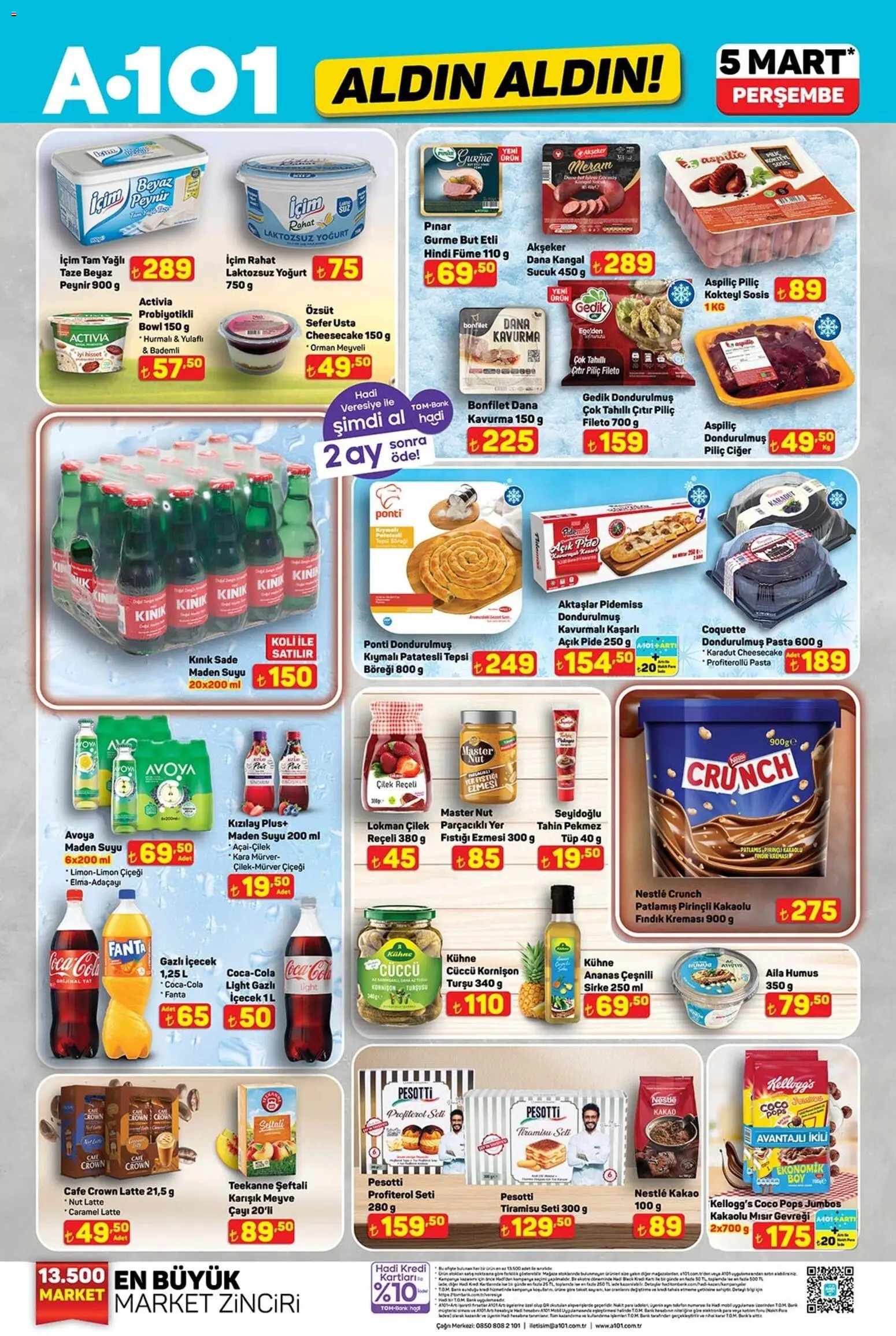 A101 A101 Katalog - Aldın Aldın 05.03.2026 - Broşürünün önizlemesi