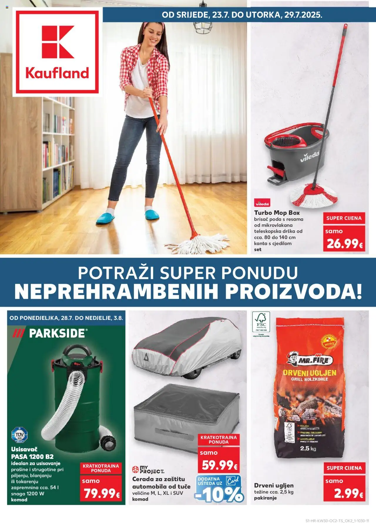 Kaufland aktualni Osijek vrijedi od 23.07.2025 - tjedna akcija broj stranice 1