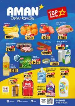 Pregled Aman kataloga - važi od 10.10.2025