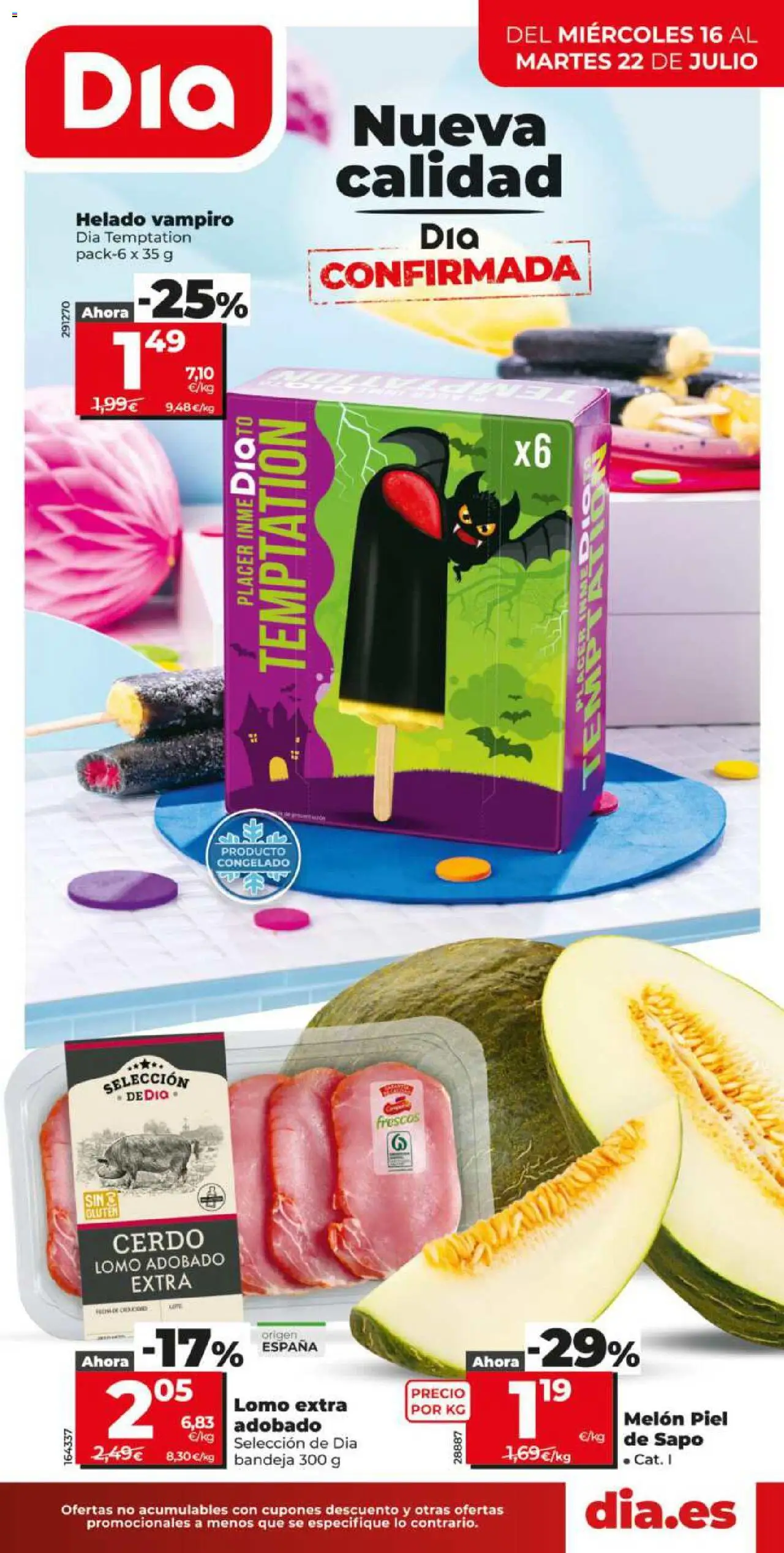 DIA Folleto Market del 16/07/2025 >> Supermercado ofertas, catálogo