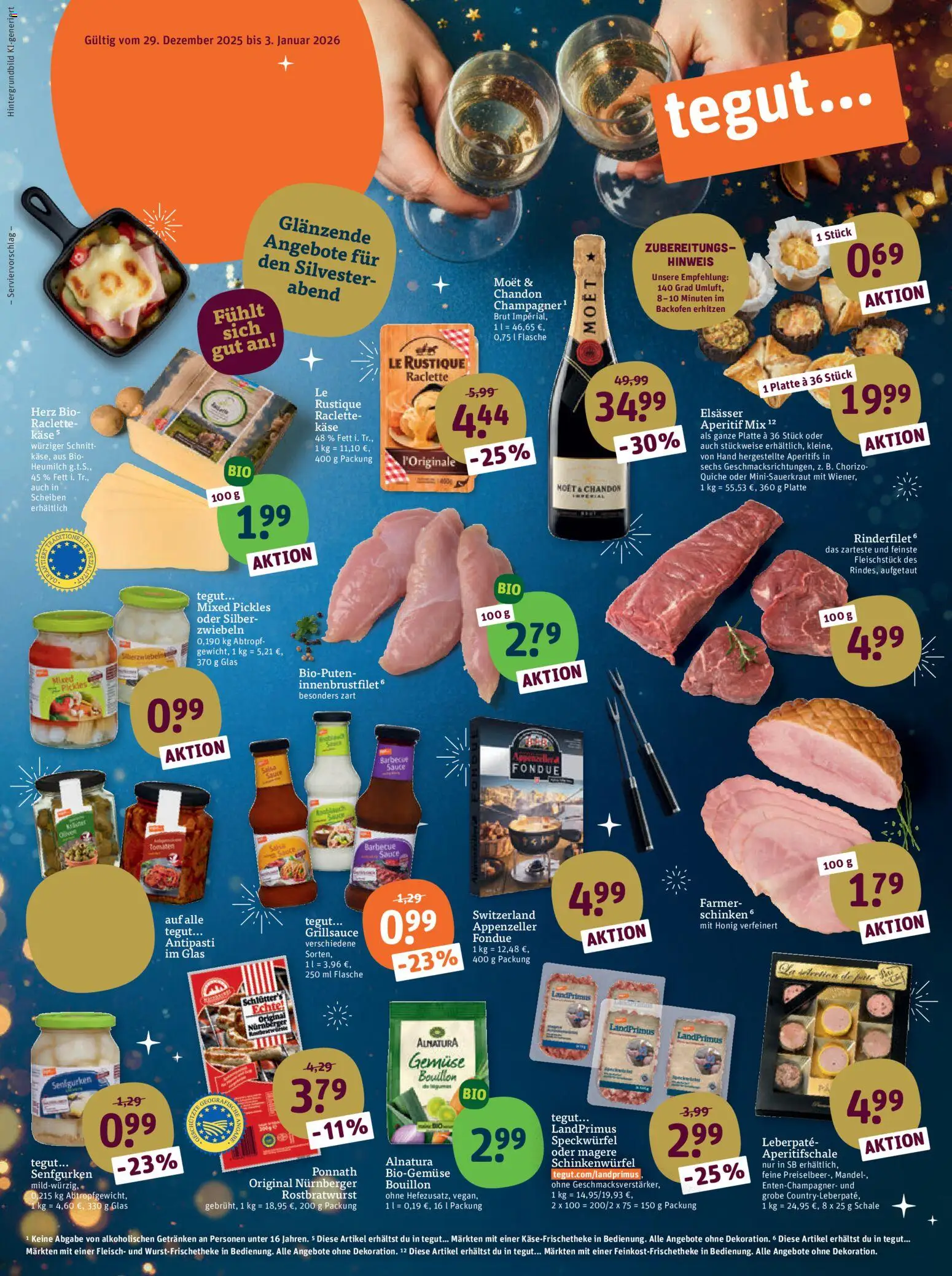 Vorschau von dem Prospekt des Geschäftes Tegut, gültig ab dem 29.12.2025