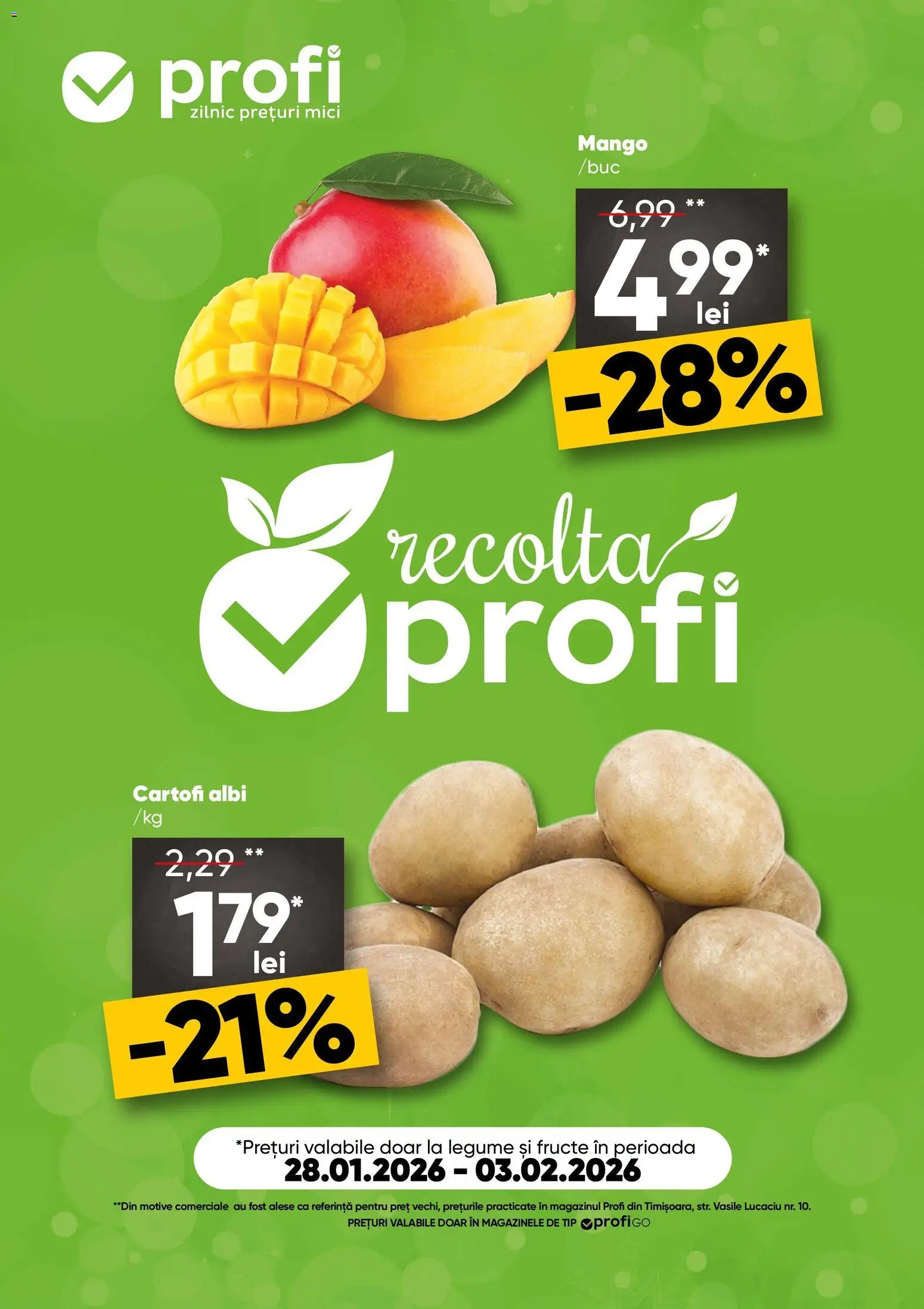 Previzualizarea de cataloage: Profi Revista Fresh Go valabil de la 28.01.2026