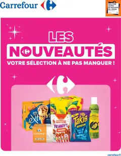 Prévisualisation de Catalogue les nouveautés votre sélection à ne pas manquer du magasin Carrefour formulaire valide 04/08/2025