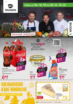 Vorschau von dem Prospekt des Geschäftes Selgros, gültig ab dem 16.10.2025