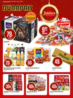 Forhåndsvis Kundeavis fra butikk Bunnpris gyldig fra 08/12/2025