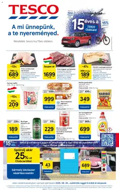 Tesco - Akciós újság Tesco megtekintése, amely érvényes 2025.08.28.-től