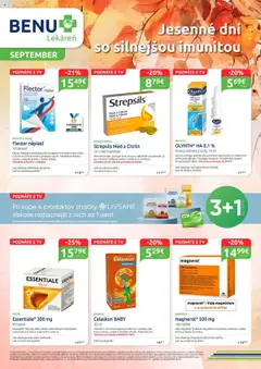 Náhľad BENU Lekáreň letáku platného od 01.09.2025