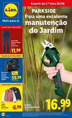 Pré-visualização do folheto da loja Lidl válida a partir de 25/08/2025