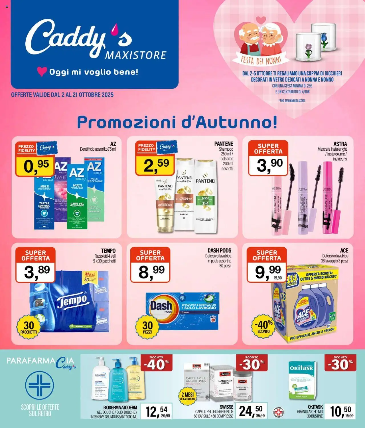Volantino Caddy's valido da 02/10/2025 numero di pagina 1
