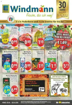 Vorschau von dem Prospekt des Geschäftes Edeka, gültig ab dem 19.10.2025