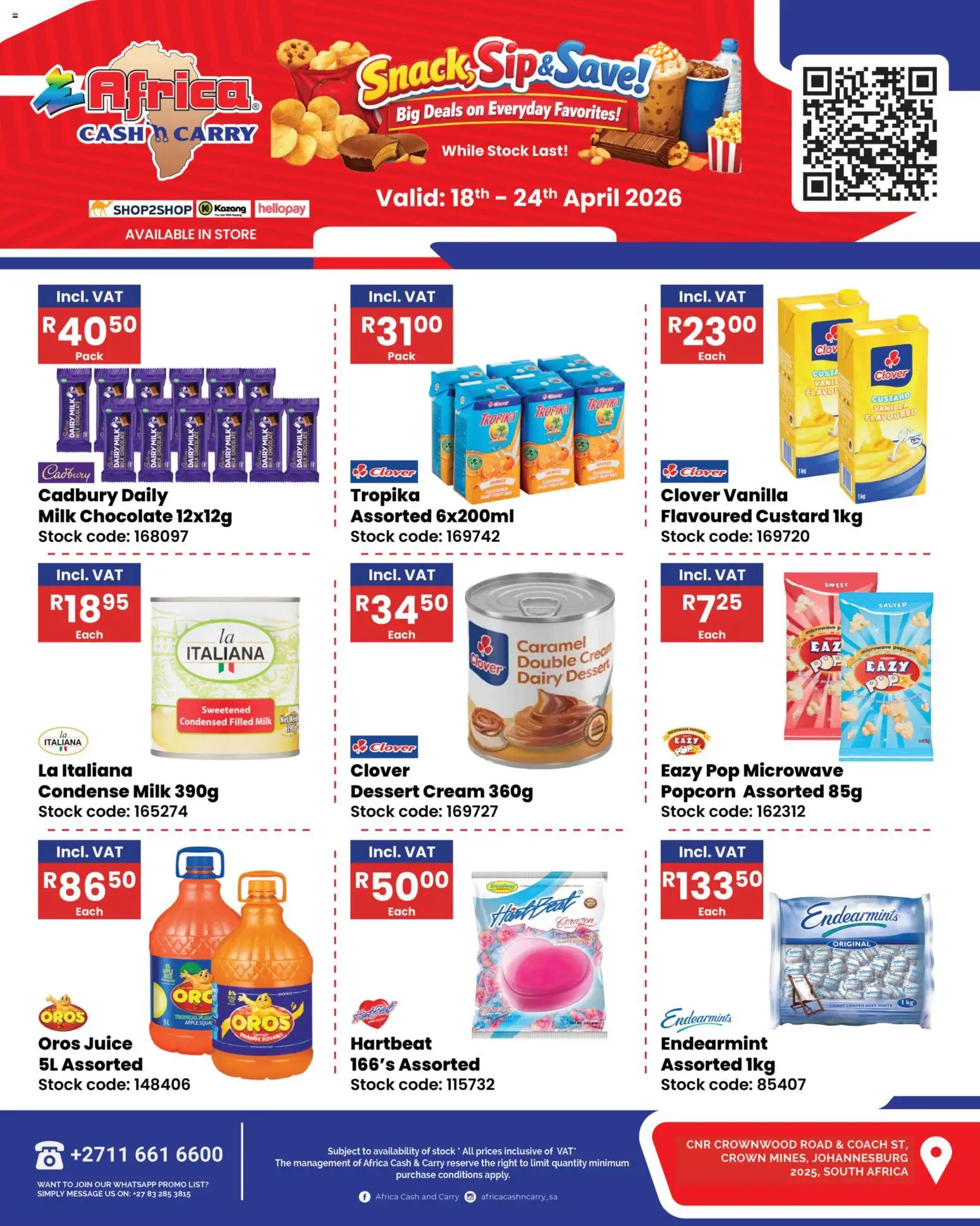 Preview of Africa Cash & Carry flyer valid from 18/04/2026