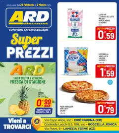 Anteprima dell'opuscolo Volantino Calabria dal negozio ARD Discount valido da 23/02/2026