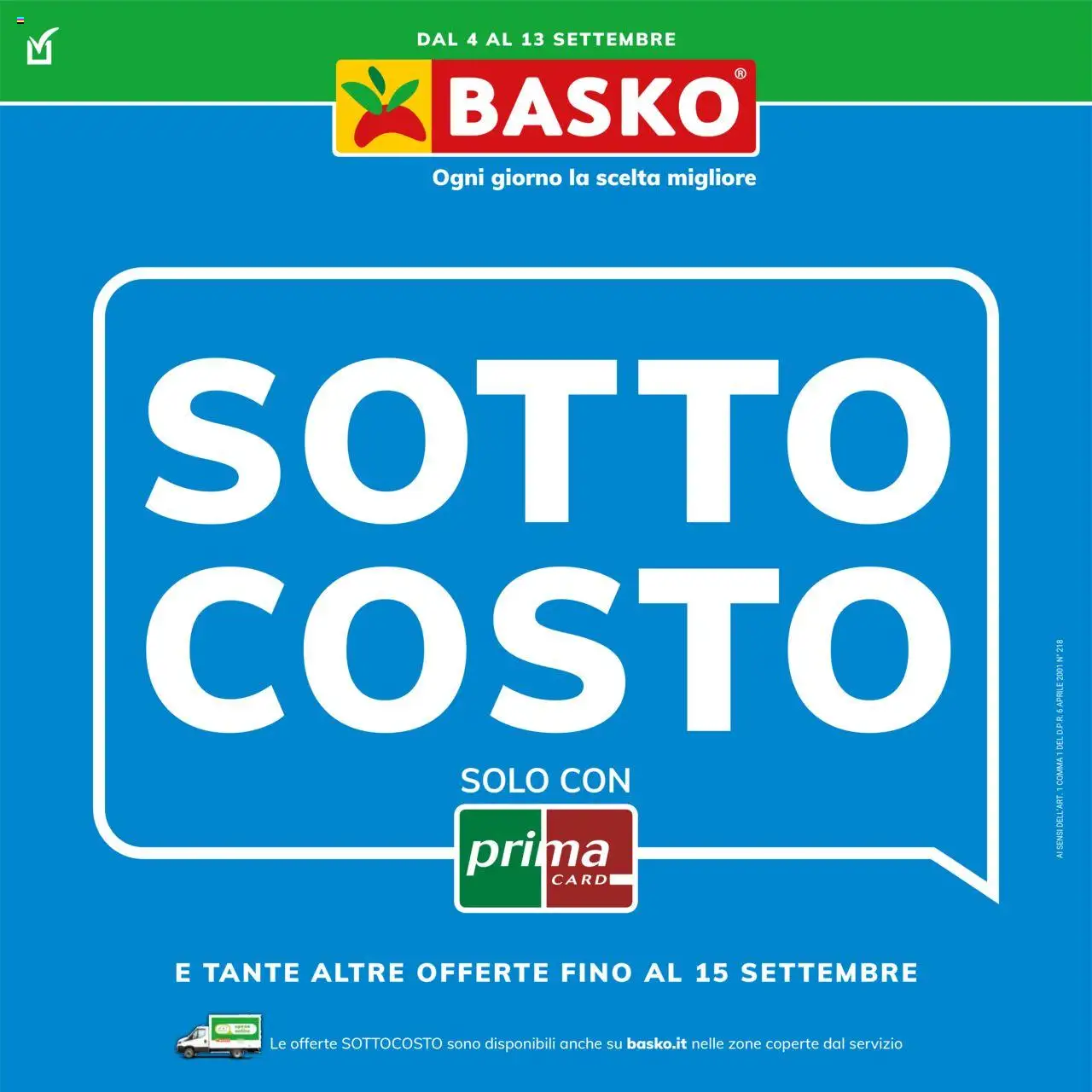 Volantino Basko valido da 04/09/2025 numero di pagina 1