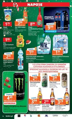 Pogląd gazetki "Gazetka" ze sklepu E.Leclerc ważnej od 25.11.2025 | Strona: 16