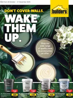 Preview of Builders flyer valid from 28/10/2025