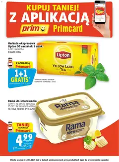 Pogląd gazetki "Promocje Primcard" ze sklepu Prim Market ważnej od 06.11.2025