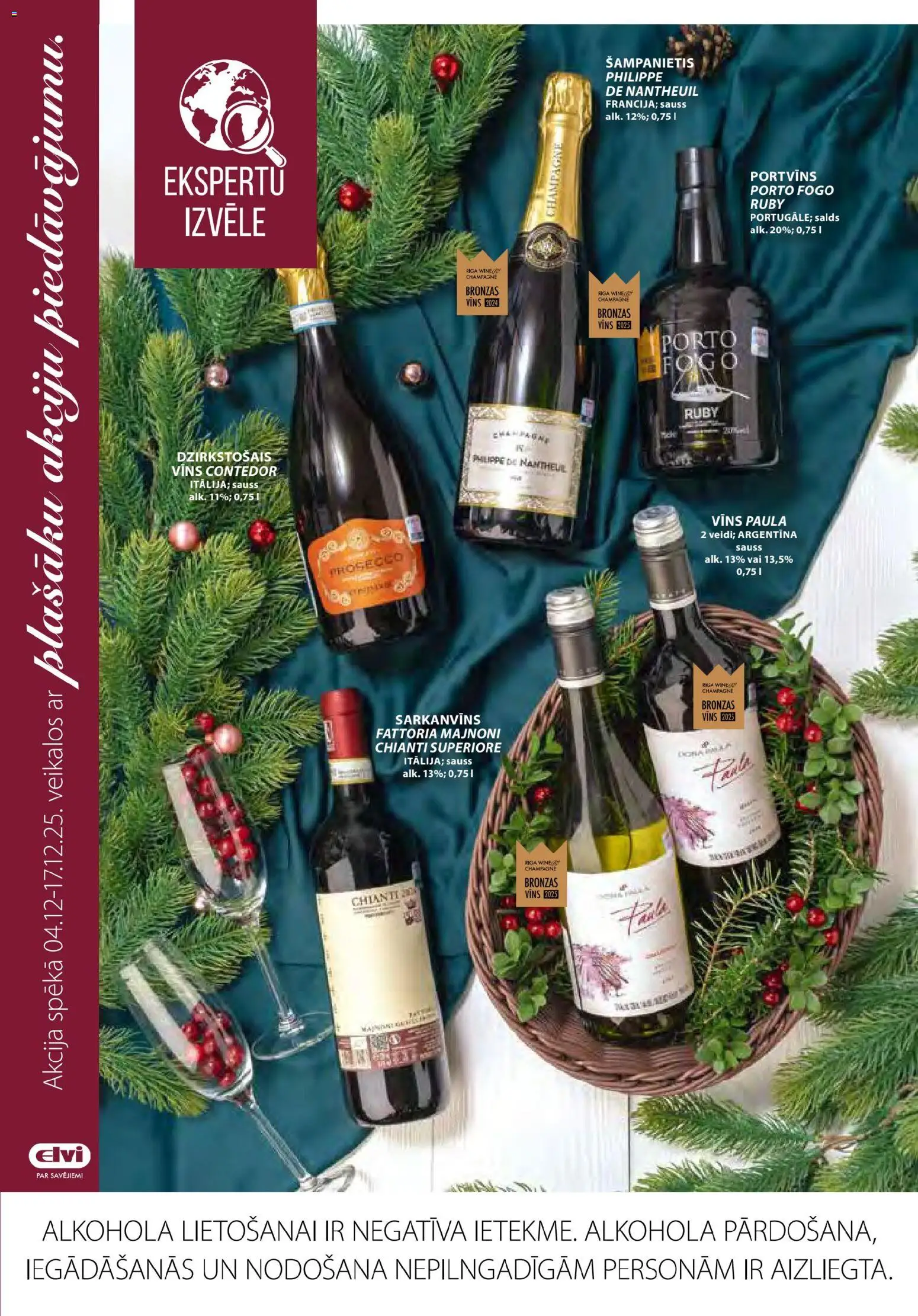 Skatīt Elvi akciju bukletu, derīgs no 2025.12.04