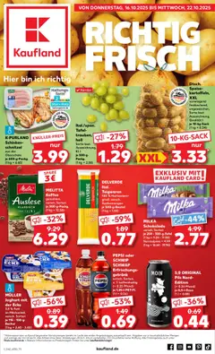 Vorschau von dem Prospekt des Geschäftes Kaufland, gültig ab dem 16.10.2025